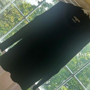Black loft, tunic or sweater dress cowl neck size medium